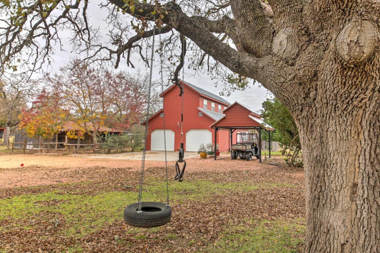 Ark Bunkhouse Fredericksburg Hideaway With Hot Tub Villa Exterior foto